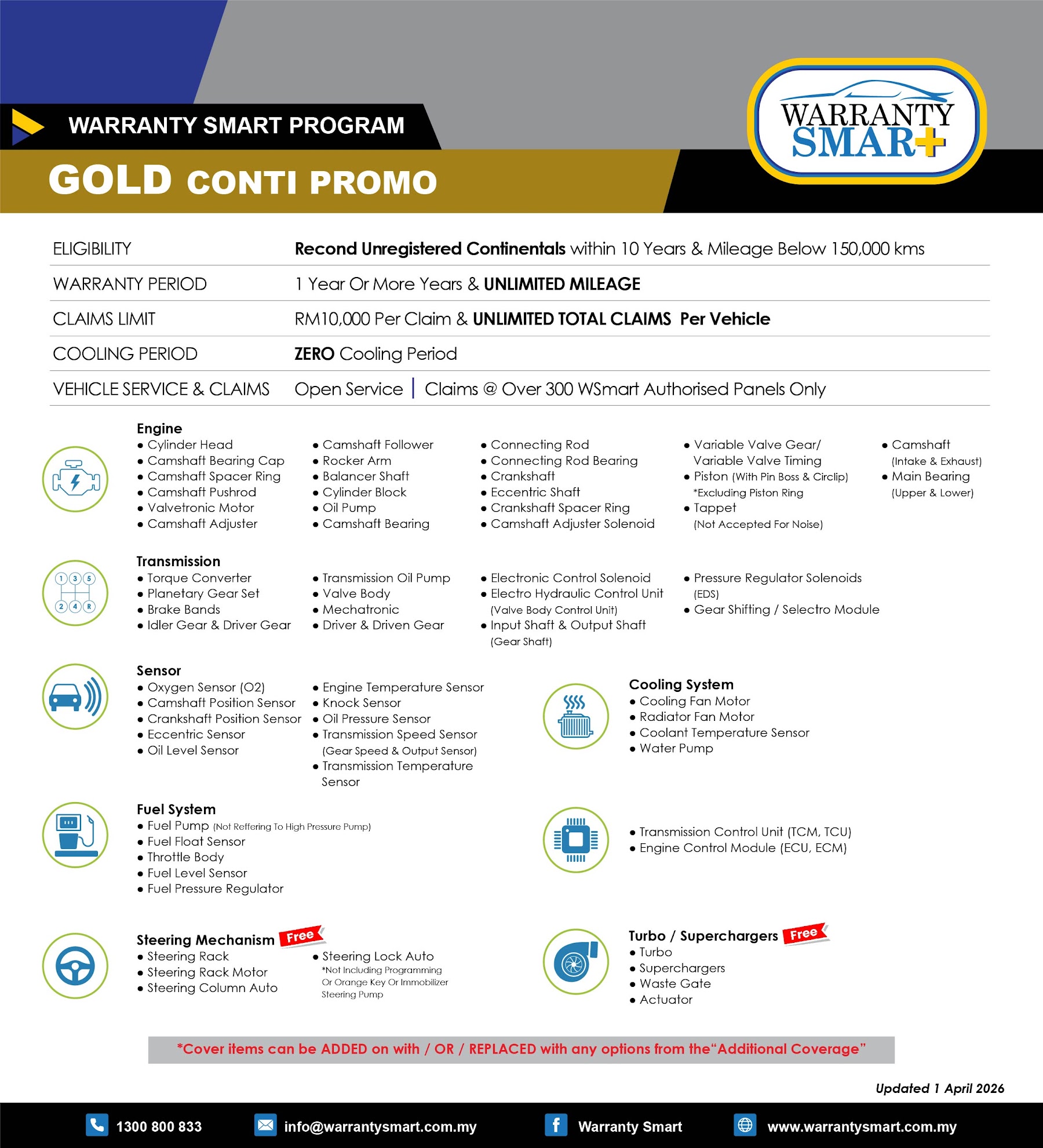Gold Conti Promo