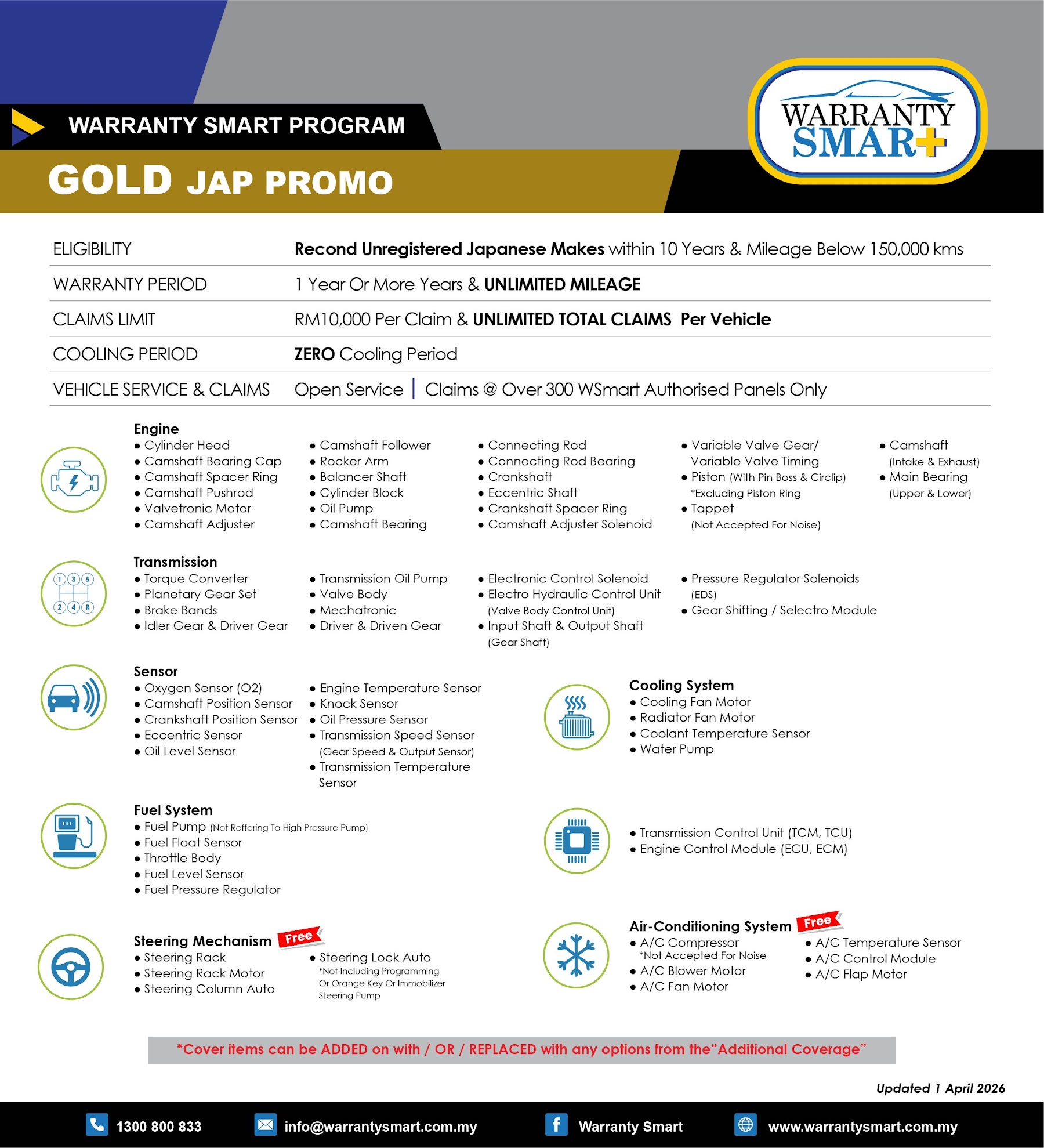 Gold Jap Promo