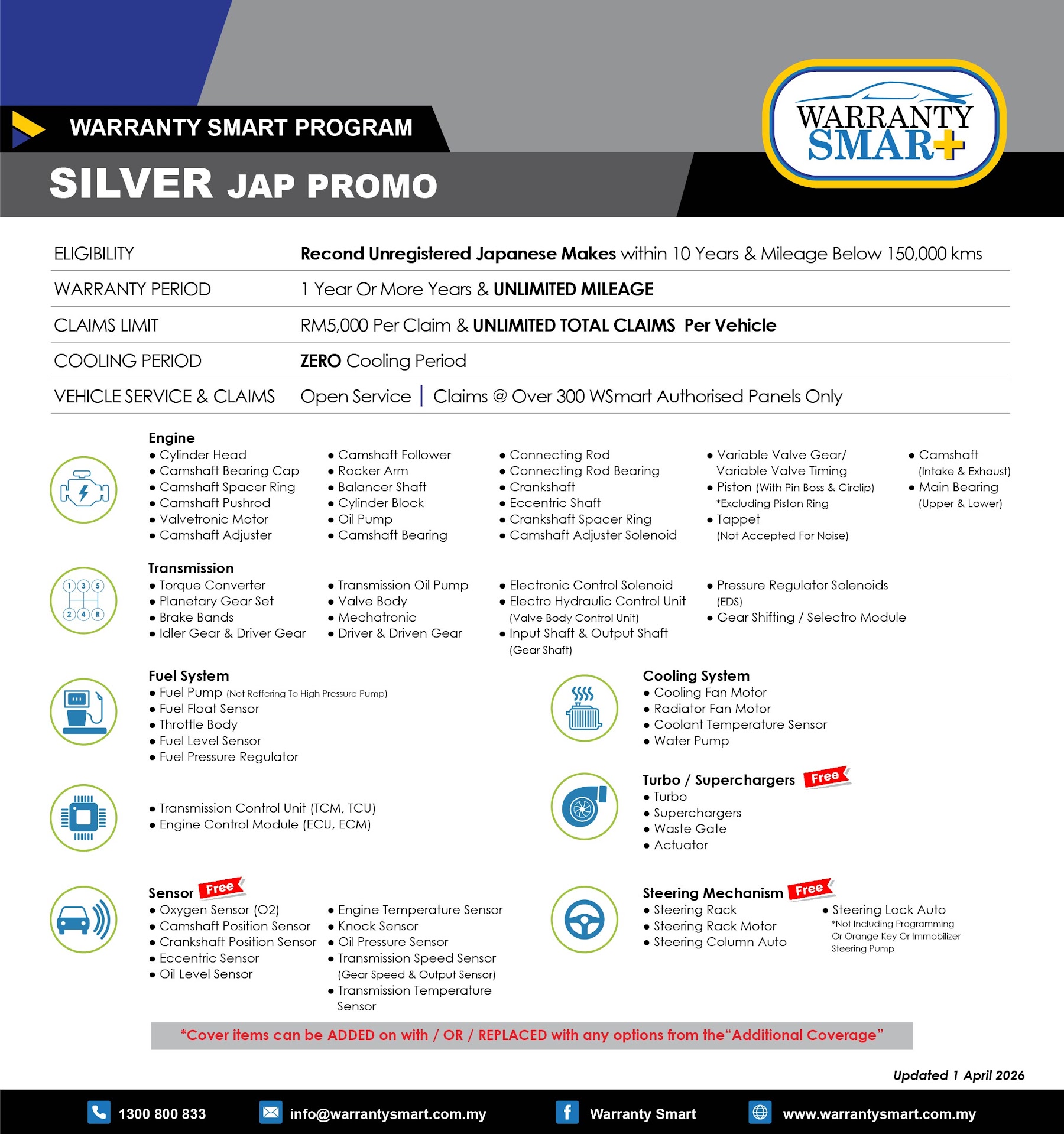 Silver Jap Promo
